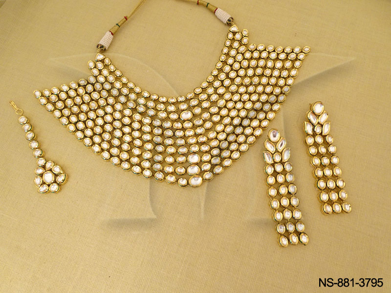 Kundan Necklace Sets Manekratna Exclusive Design Kundan Necklace Sets