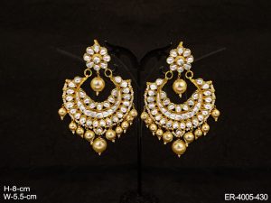 Kundan Vilandi Earrings Jewellery