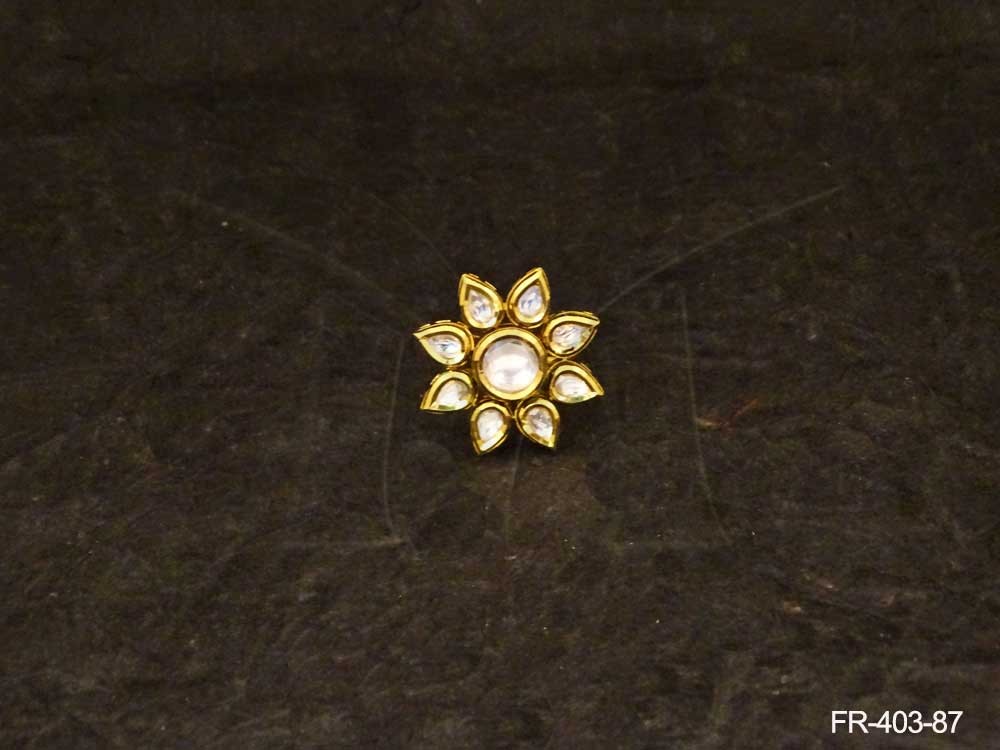Kundan Jewellery Finger Ring
