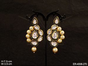 Kundan jewelry earrings