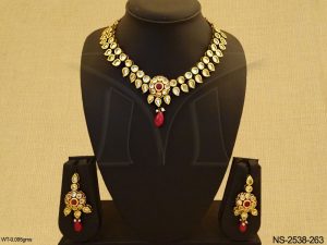 Traditional kundan jewelry Necklace