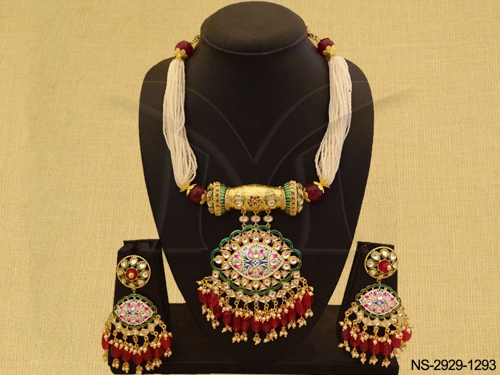 Traditional kundan jewelry Necklace