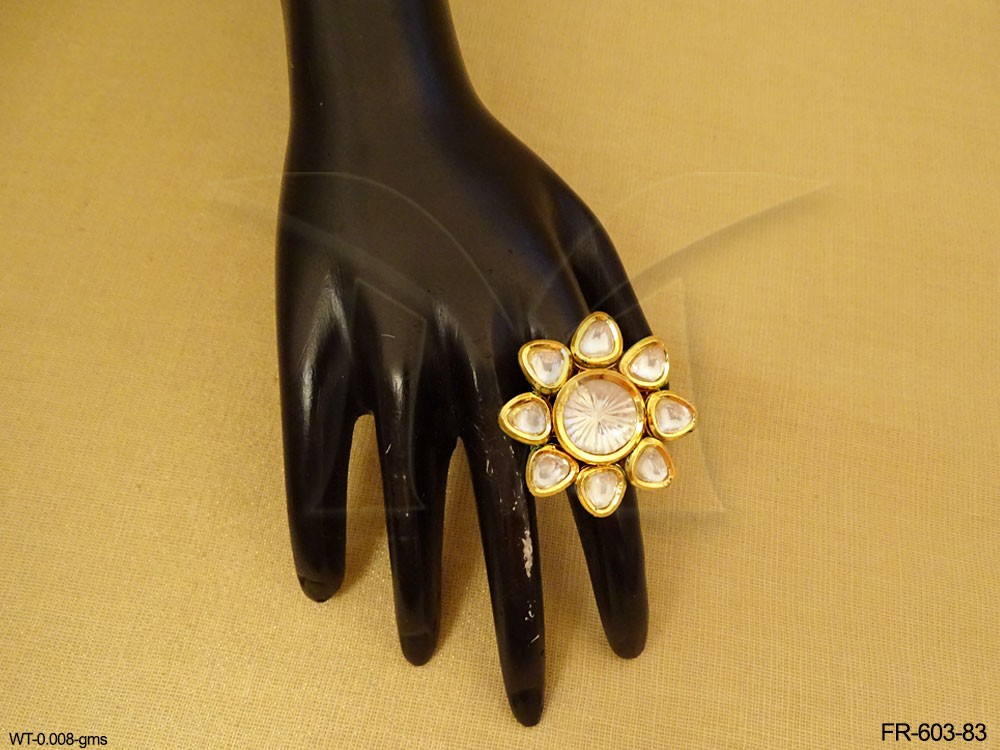 Kundan jewellery Finger Rings