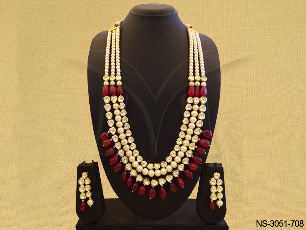 Kundan jewellery Necklace Sets