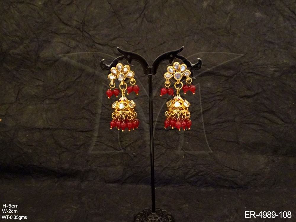 Kundan jewellery Earrings Set