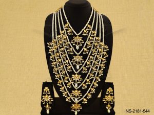 Bridal Kundan Necklace Set jewellery