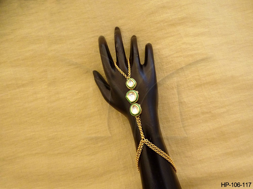 Kundan Jewellery Haath Paan