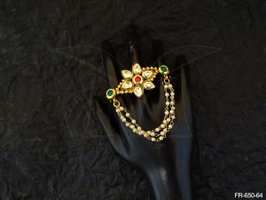 Kundan Jewellery Finger Ring