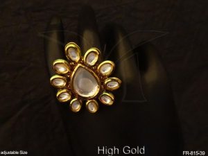 Kundan Finger Rings